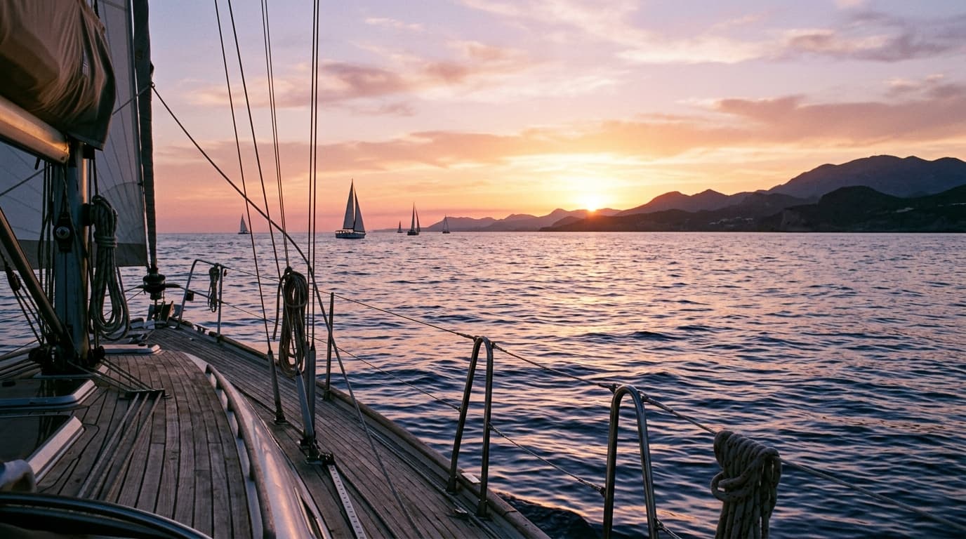 Sailing the Alborán Sea